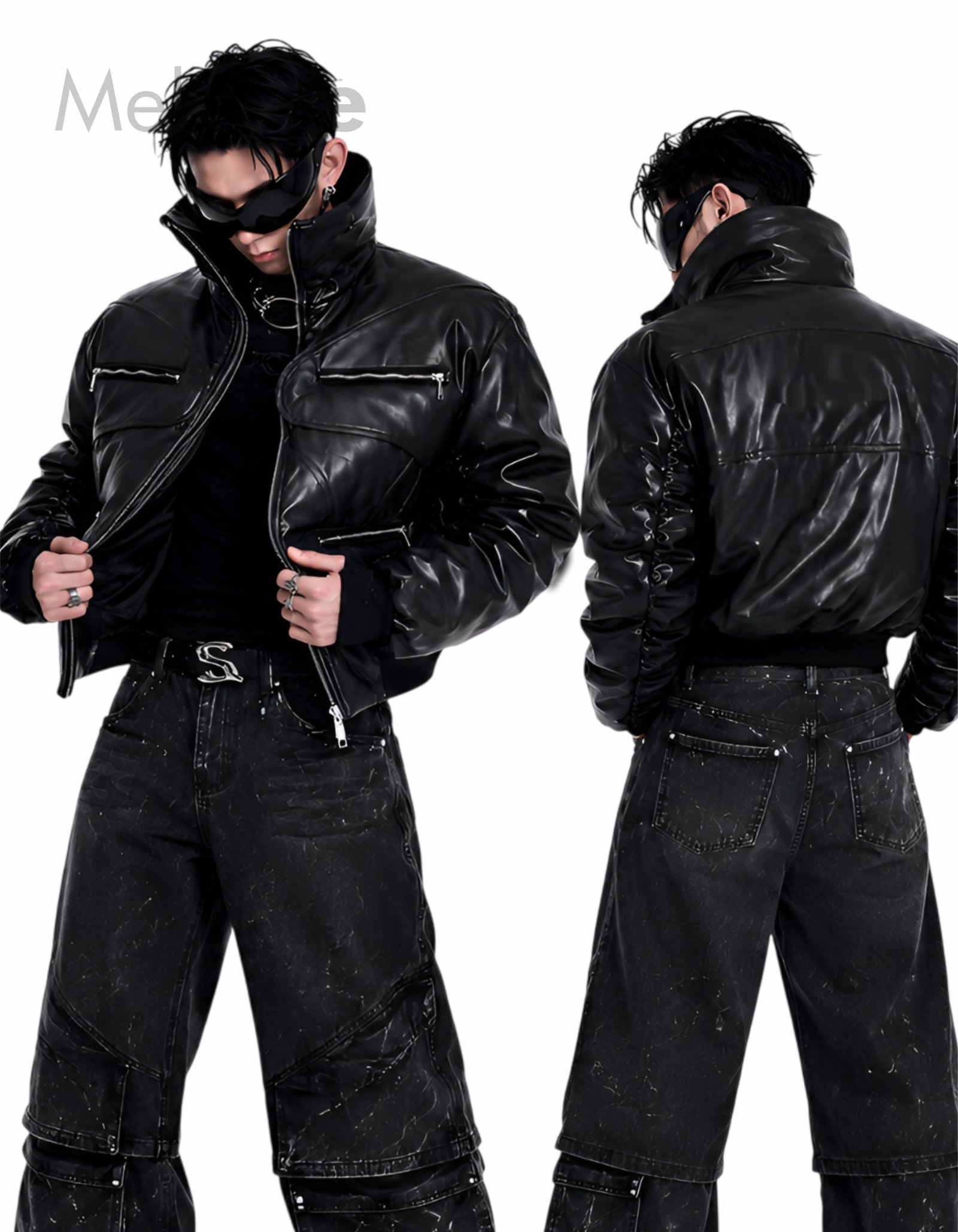 Leather Pumpp Jacket